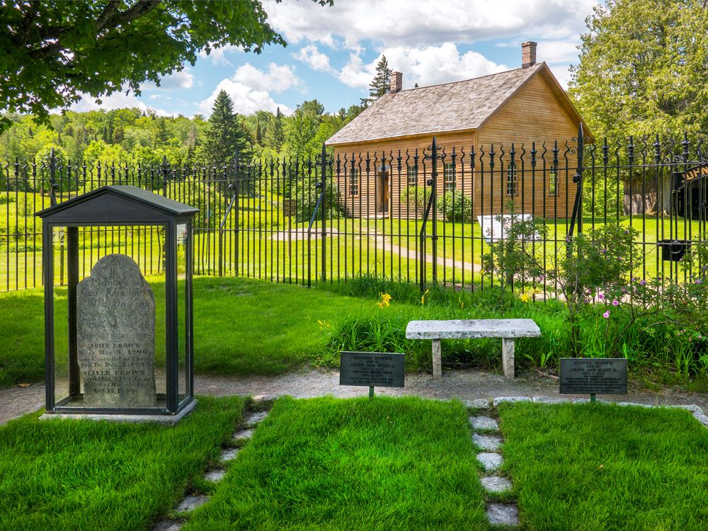 Overview of John Brown Farm and Gravesite in Lake Placid, New York