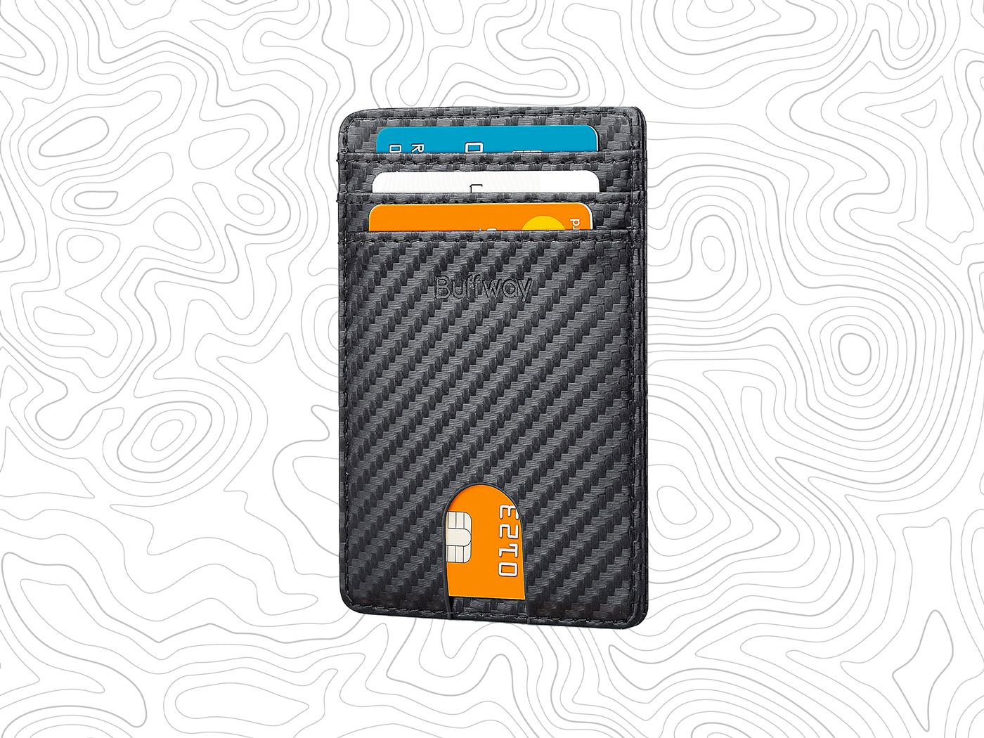 Product image of Buffway Men's Slim Wallet