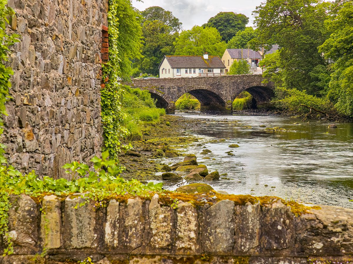 Bridge over the River Lennon in County Donegal, Ireland
