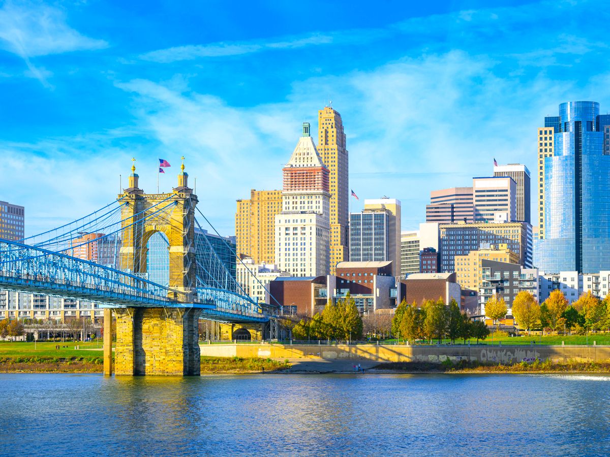 Brooklyn Bridge and borough of Brooklyn in New York City