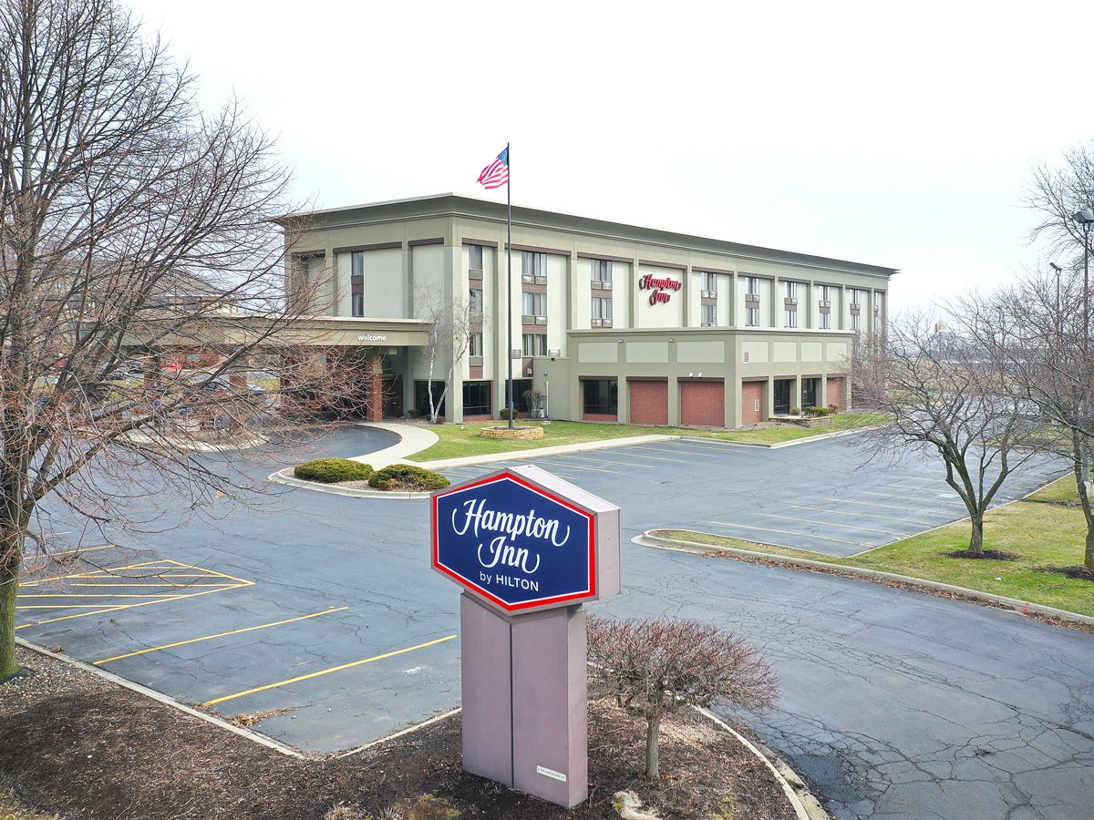 A Hampton Inn property in Rockford, Illinois