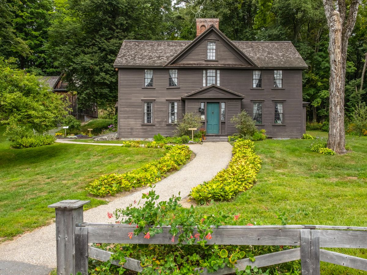 The Orchard House in Concord, Massachusetts