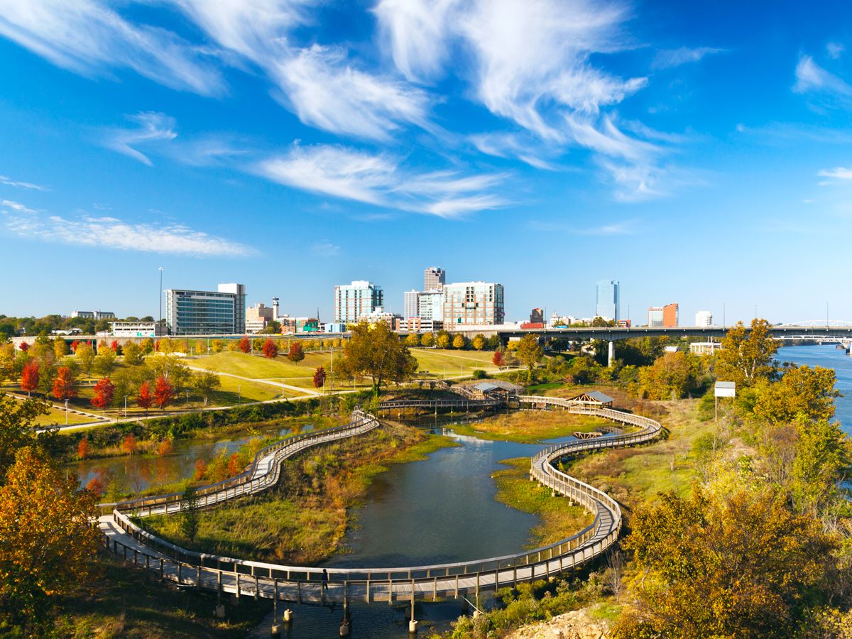 Cityscape of Little Rock, Arkansas