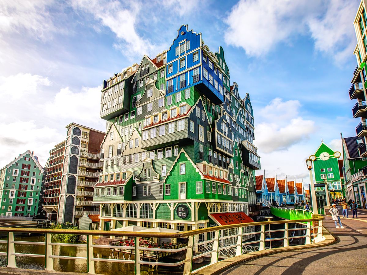Surrealist Inntel Hotel Zaandam in Zaandam, the Netherlands 