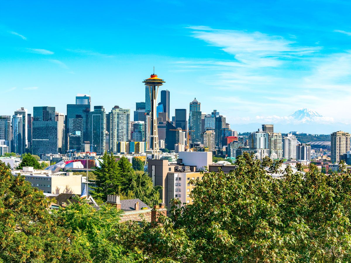 Seattle skyline vista from Kerry Park