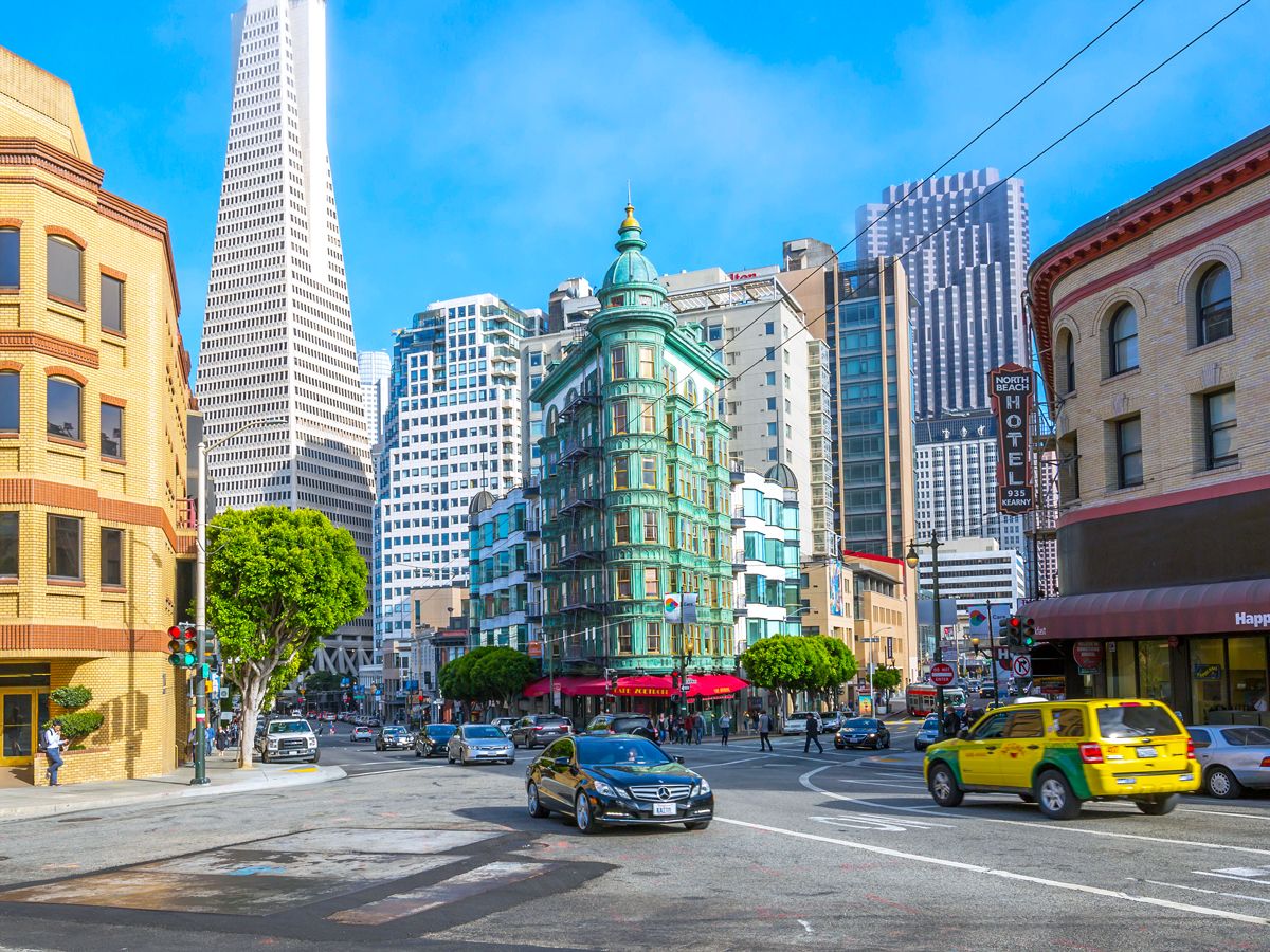 Columbus Tower in San Francisco, California