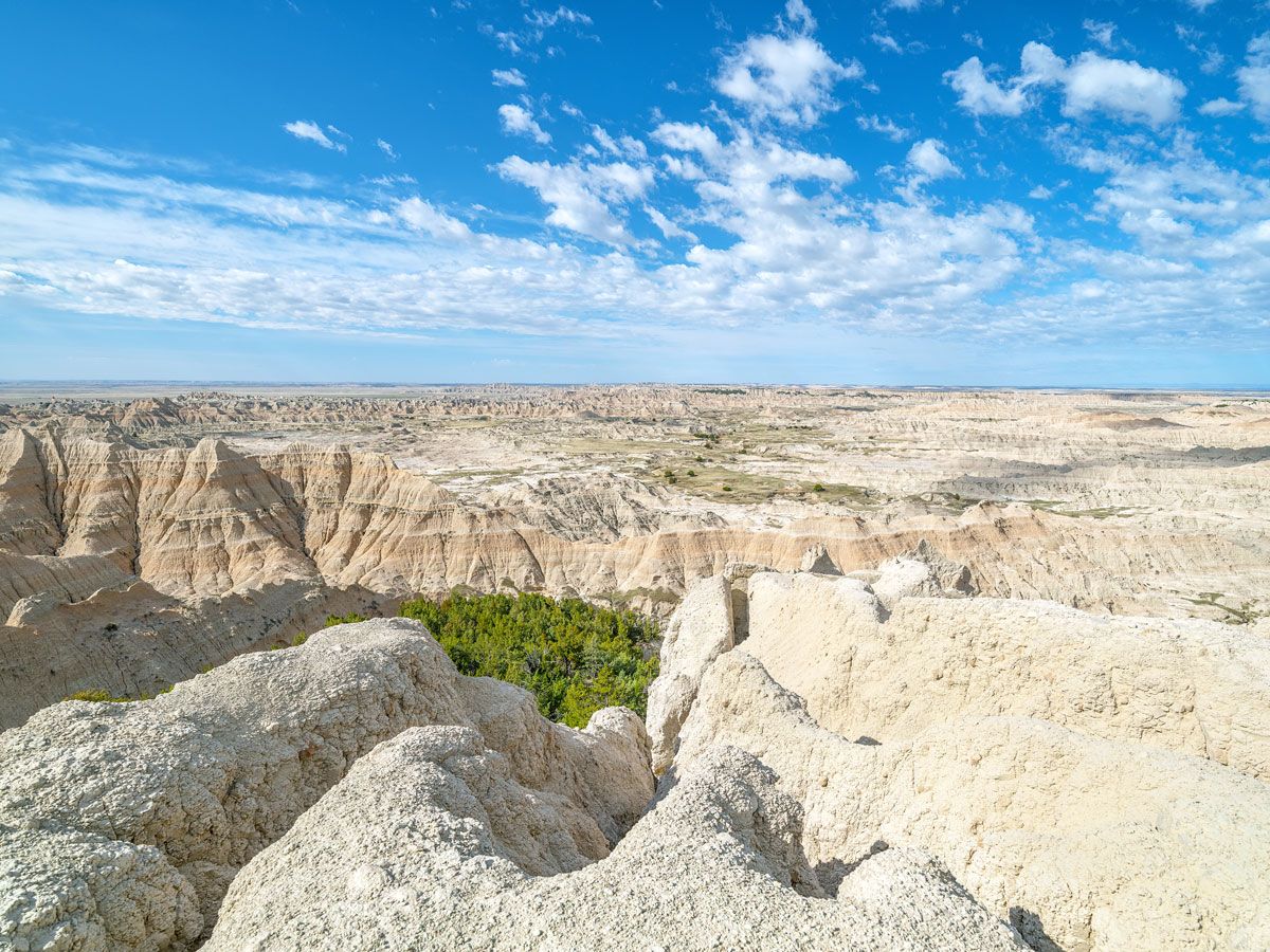 View from Pinnacles Overlook in South Dakota