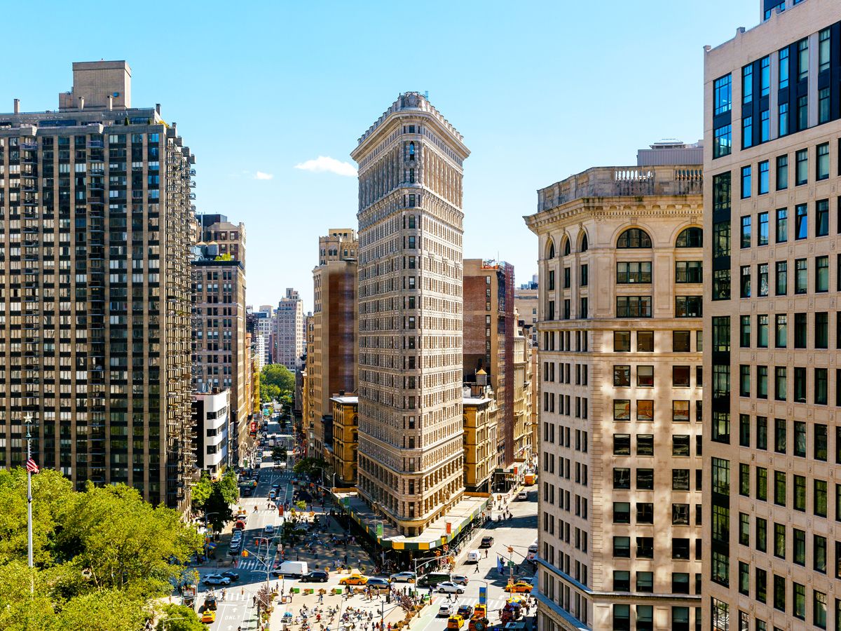 Flatiron Building in New York City