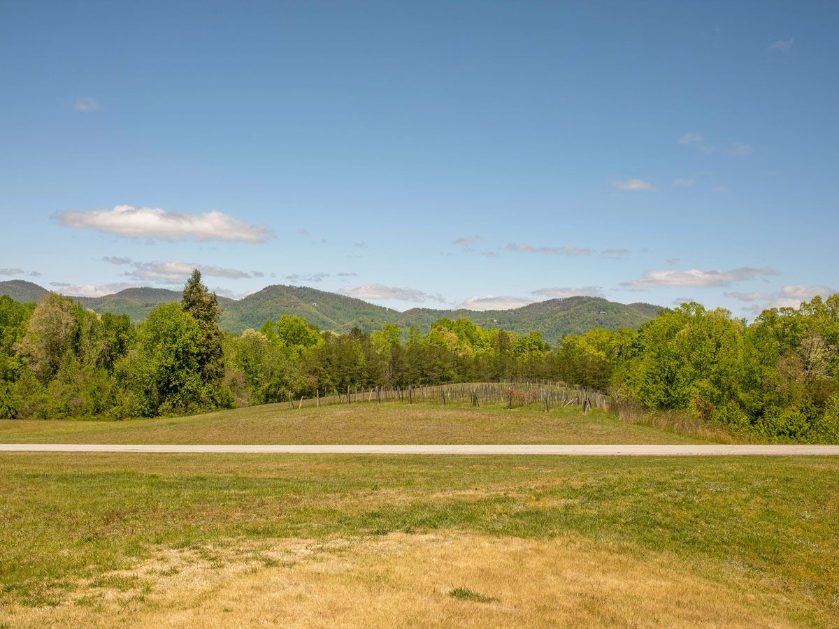 Rural mountain landscape surrounding Travelers Rest, South Carolina