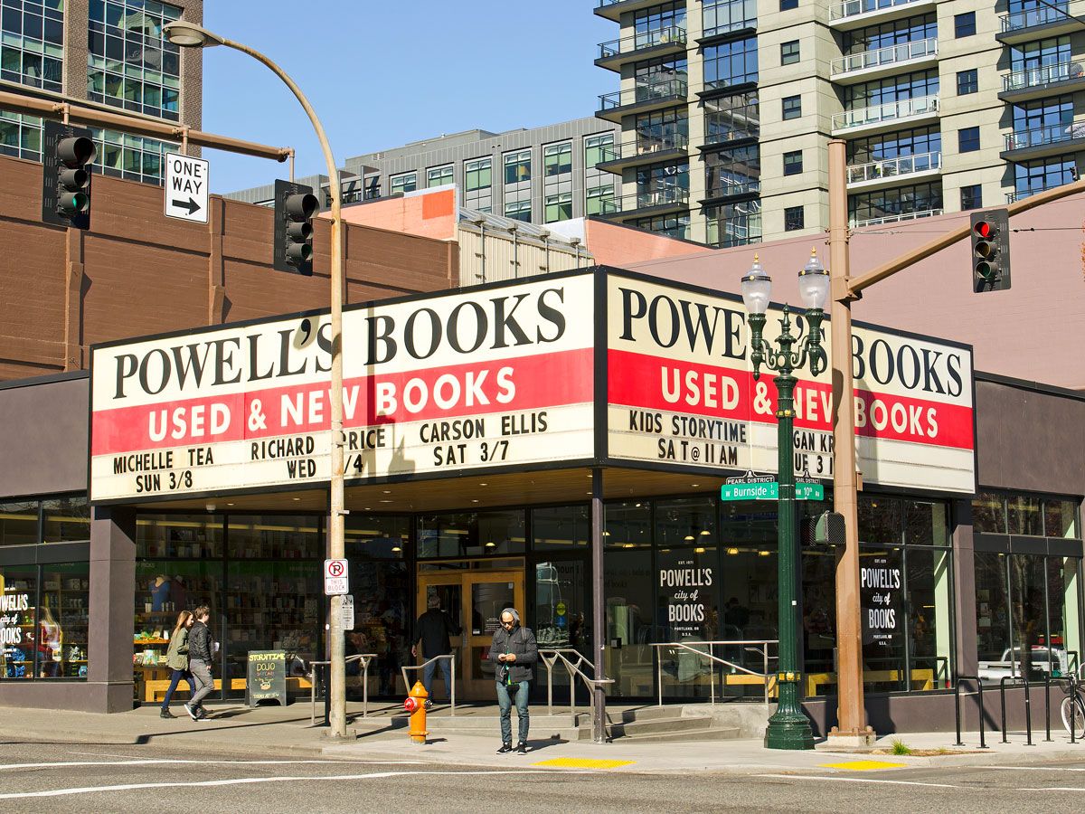Powell's Books in Portland, Oregon