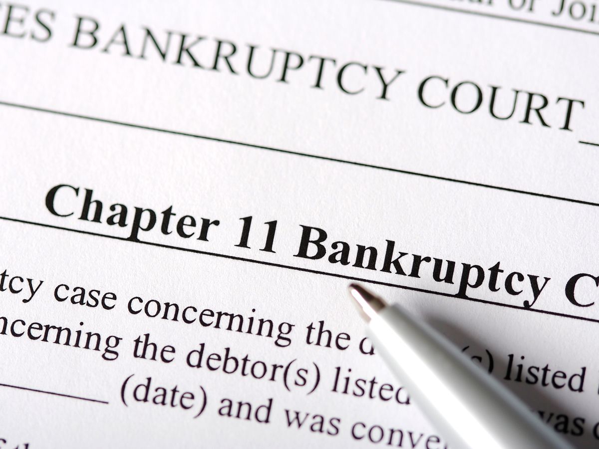 Chapter 11 bankruptcy document