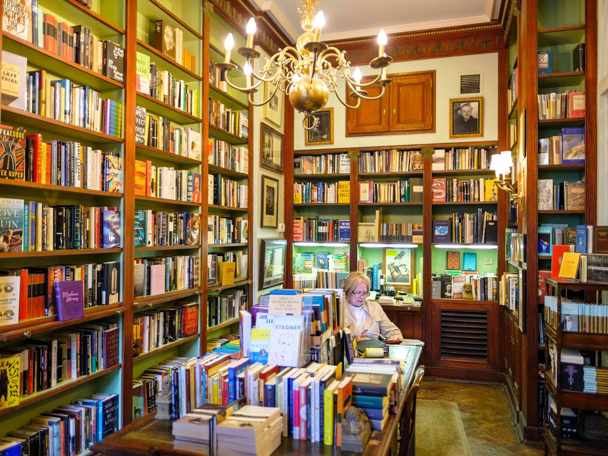 Interior of Faulkner House Books in New Orleans, Louisiana