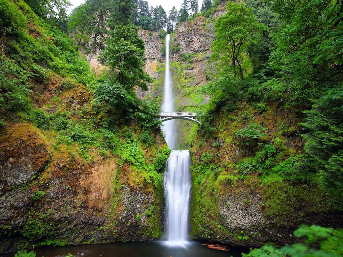 Multnomah Falls in Oregon