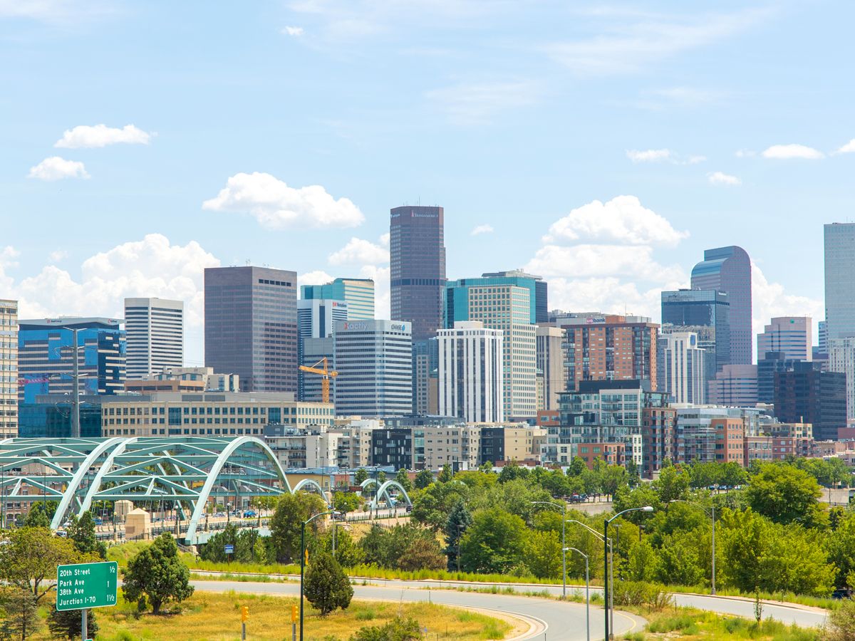 Skyline of Denver, Colorado