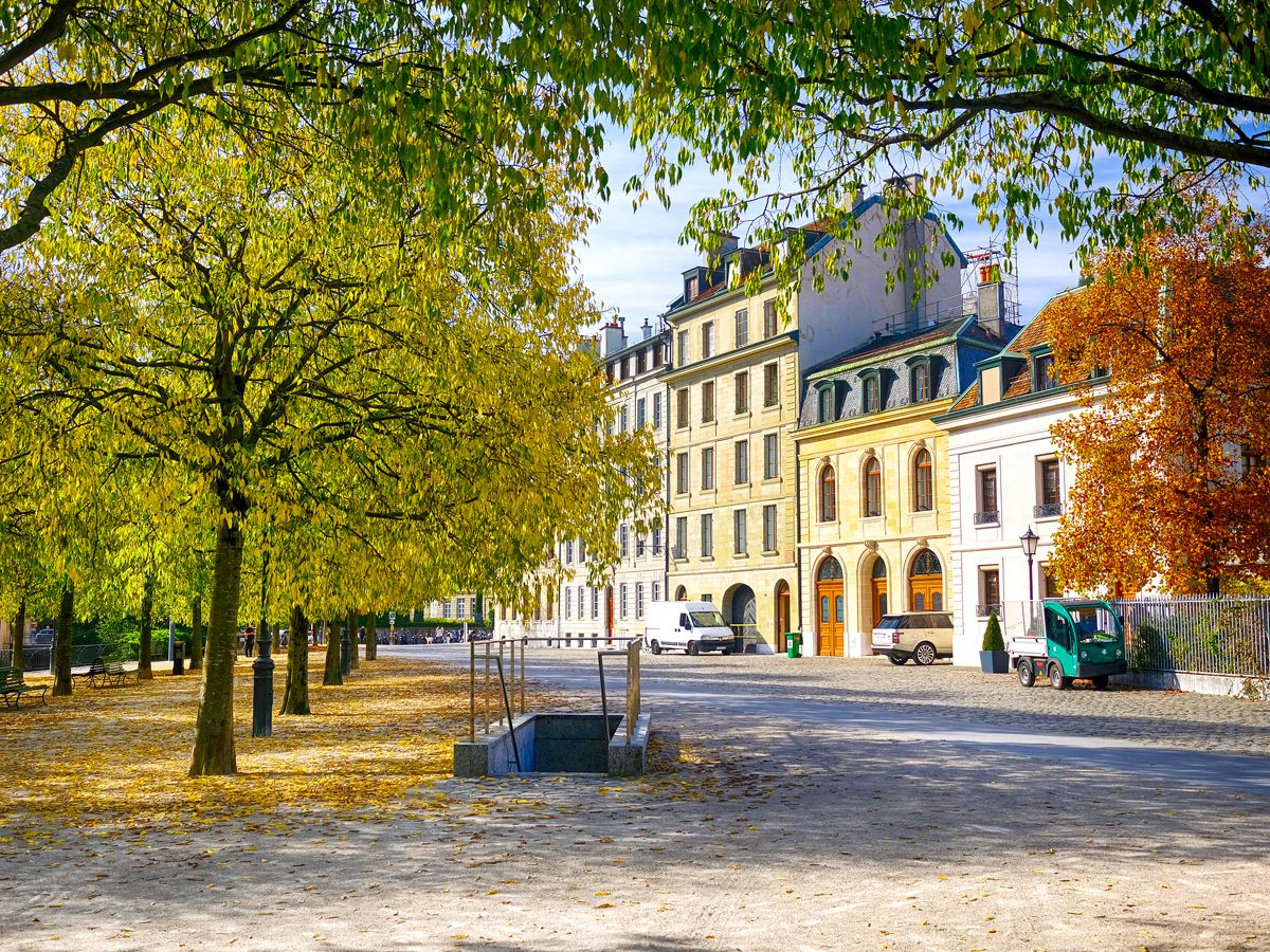Park in Geneva, Switzerland