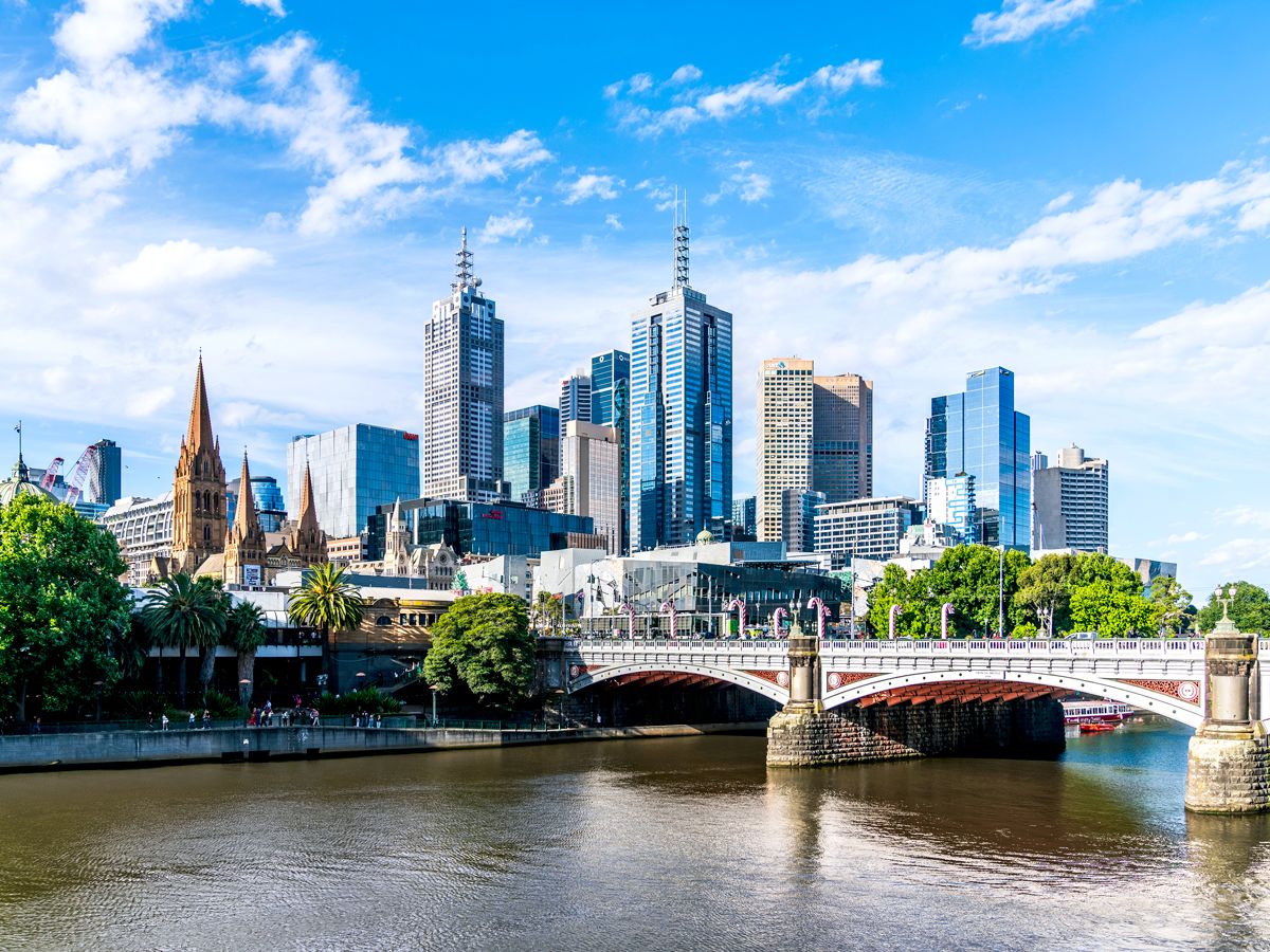 Central Business District of Melbourne, Australia