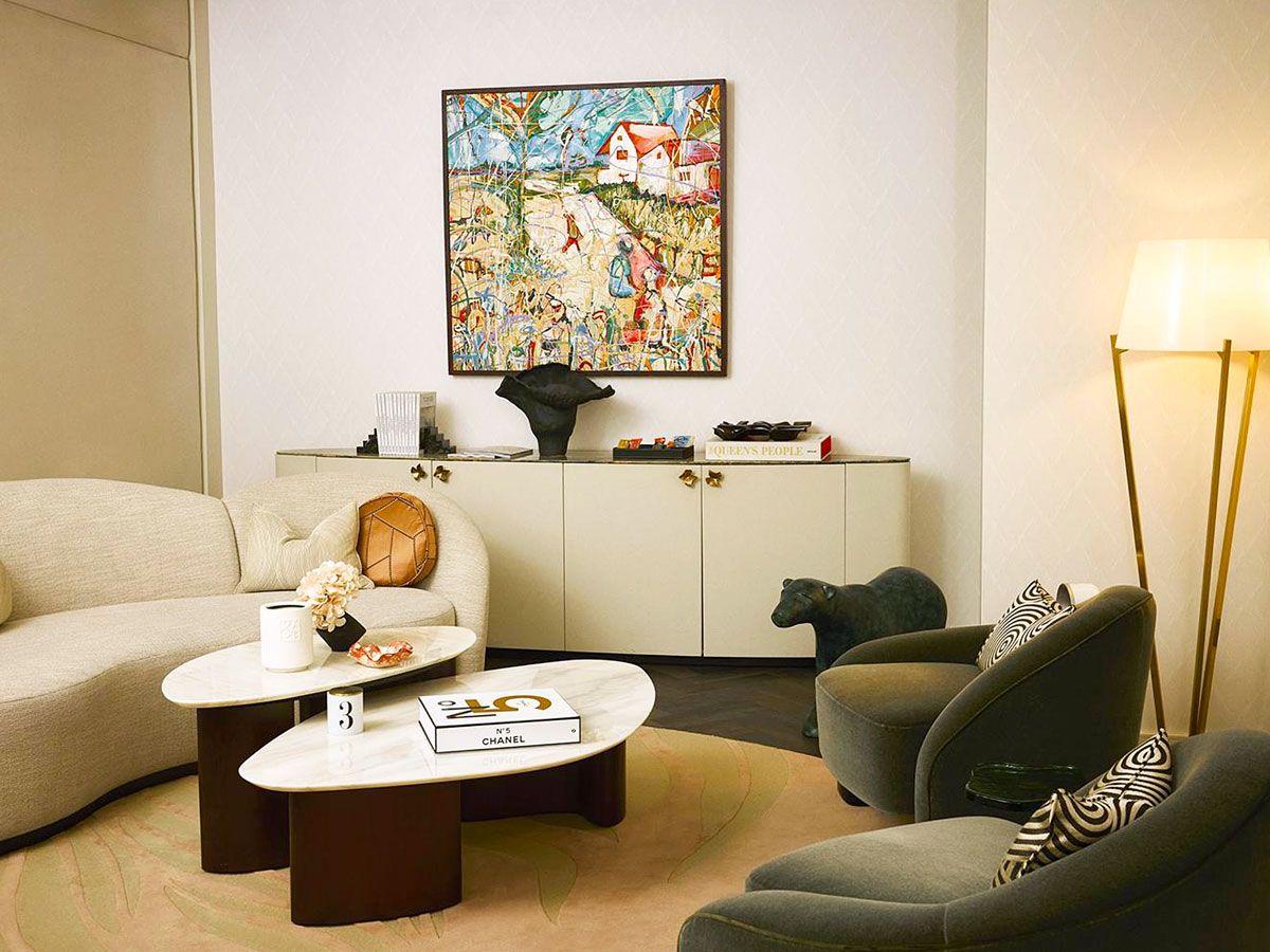 Private suite at the Windsor lounge by Heathrow in London, U.K.