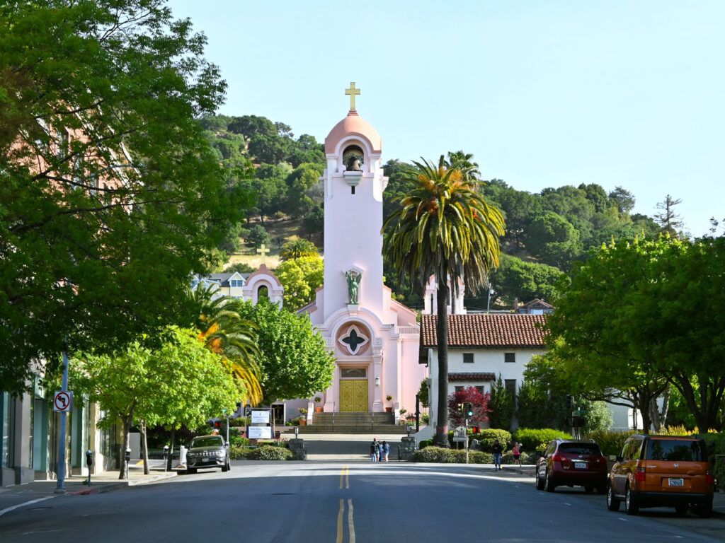 St. Raphael Church in Marin County, California