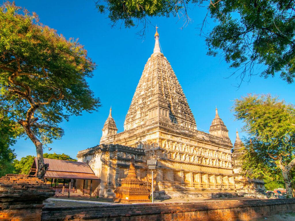 Mahabodhi Pagoda in Bagan, Myanmar