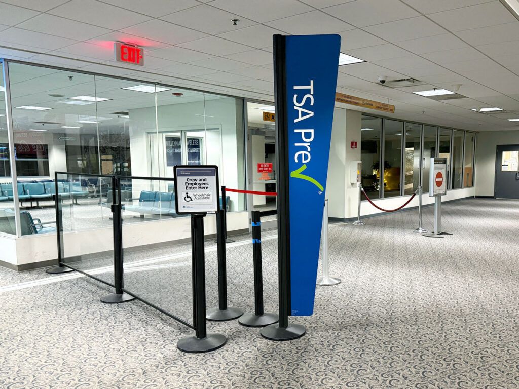 TSA PreCheck line