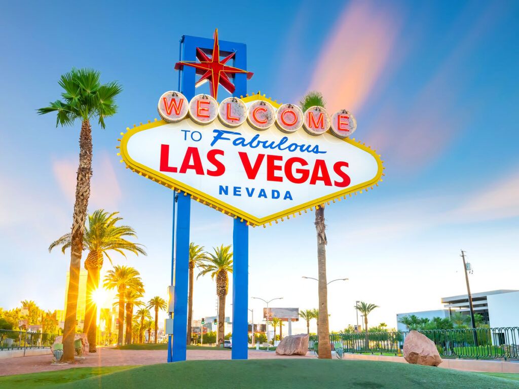 Welcome to Las Vegas sign