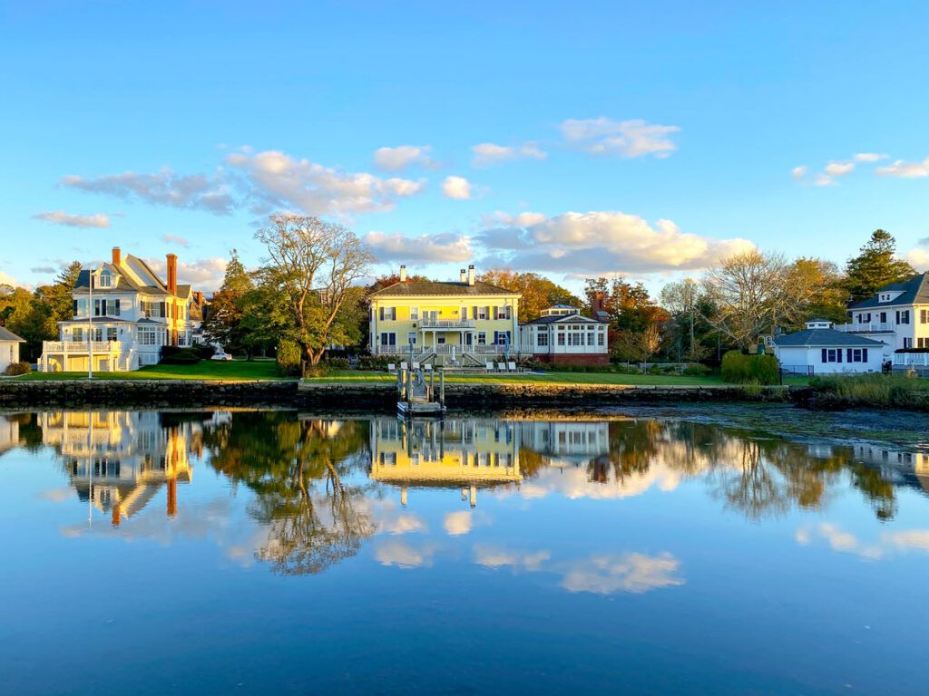 Waterfront Connecticut homes