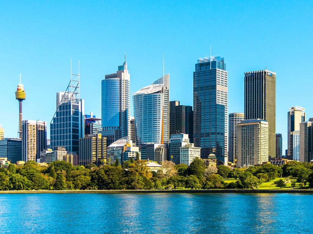 Skyline of Sydney, Australia