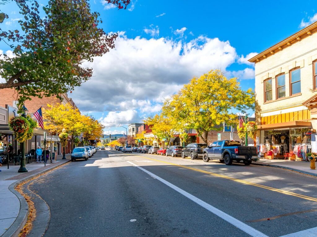 Shops in Coeur d'Alene, Idaho