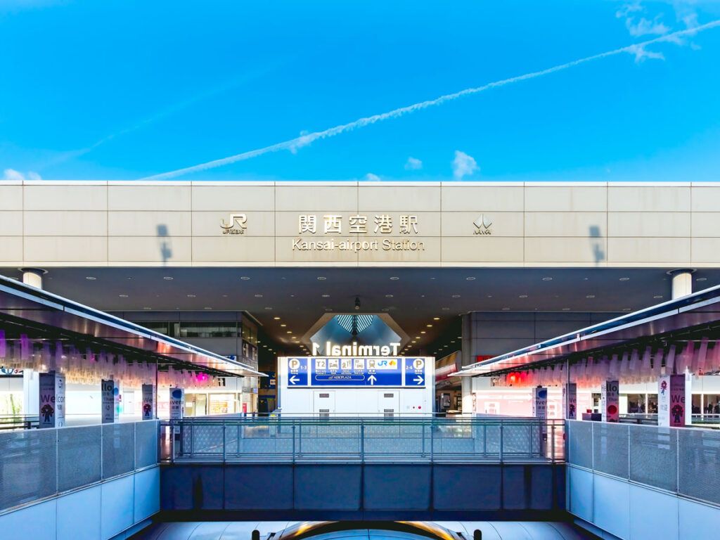 Main terminal at Kansai Airport in Japan