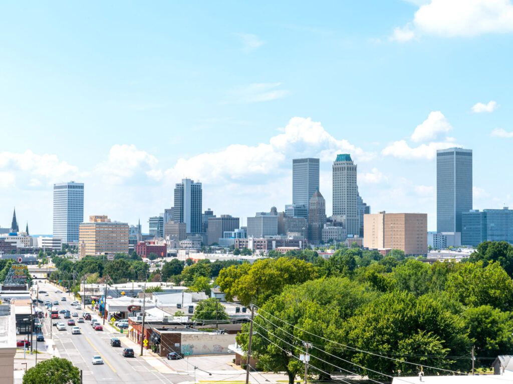 Cityscape of Tulsa, Oklahoma