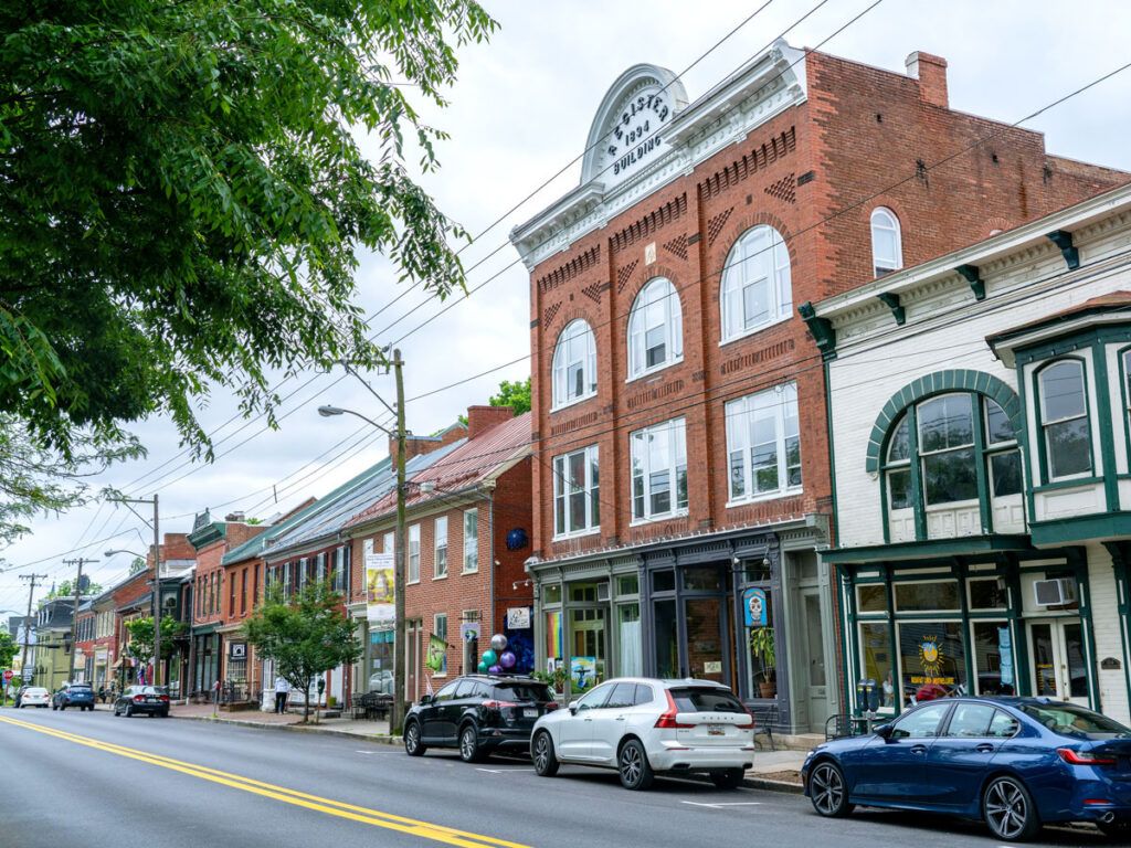 Downtown Shepherdstown, West Virginia