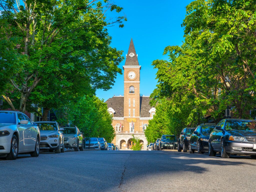Washington County Courthouse in Fayetteville, Arkansas 
